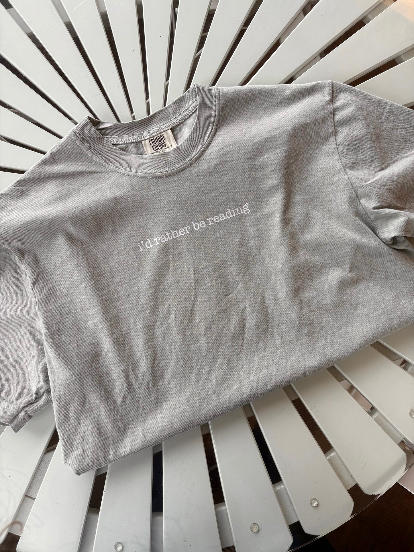 I'd Rather Be Reading Shirt