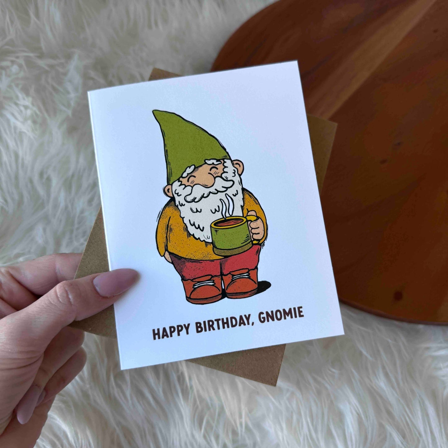 Happy Birthday Gnomie Card