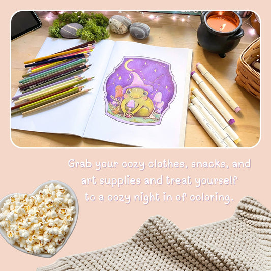 Whimsical Witches Coloring Book
