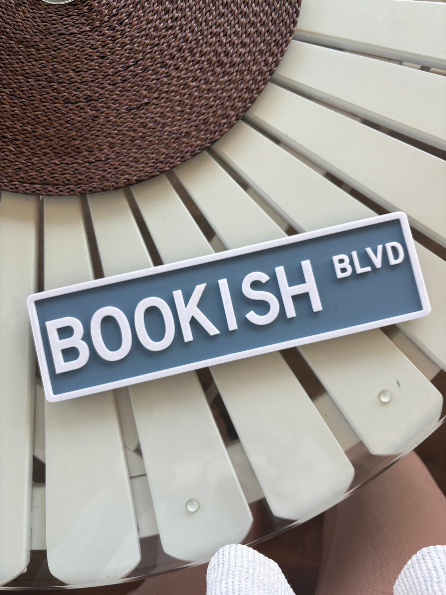 Bookish Street Sign