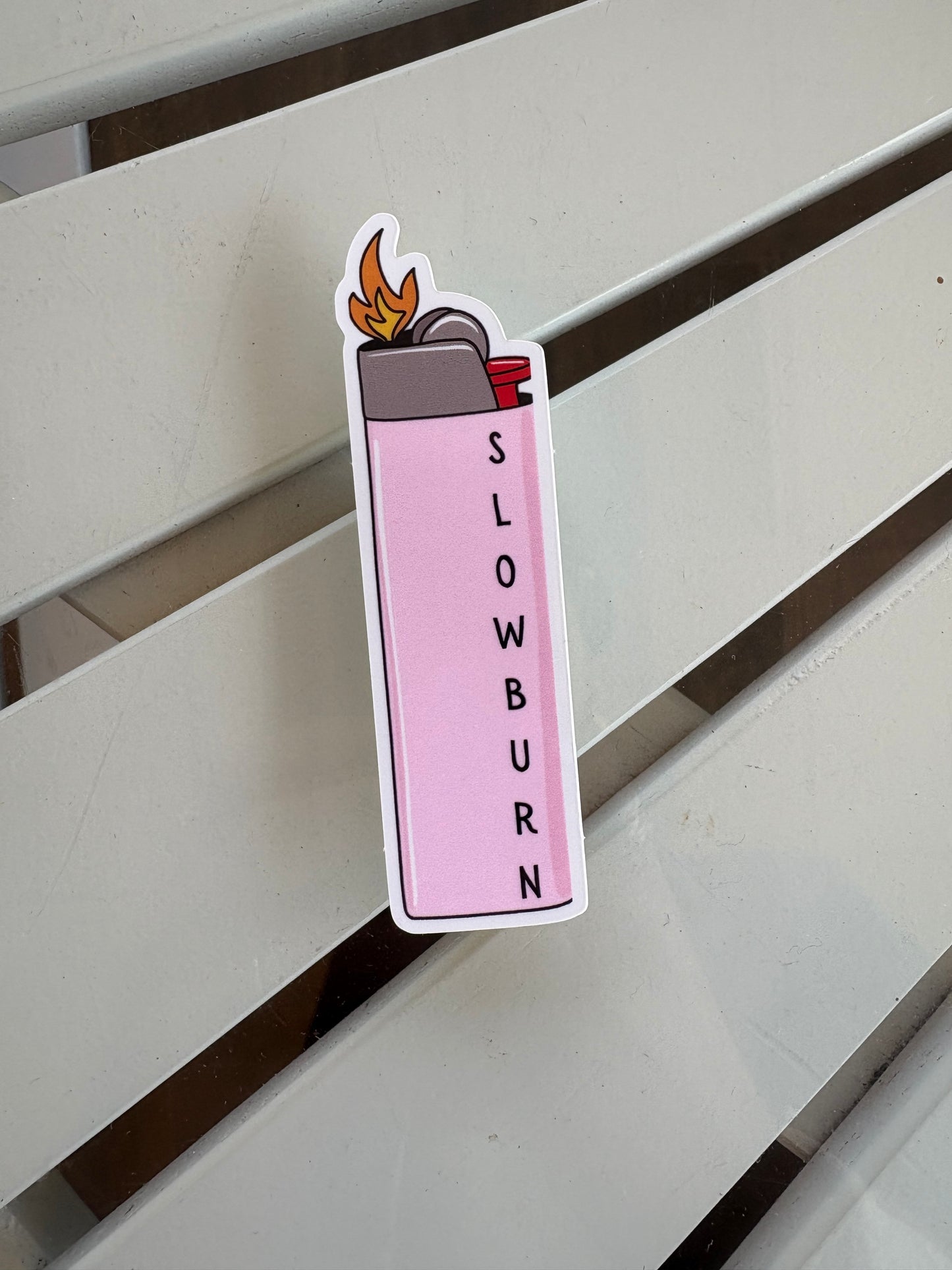 Slow Burn Sticker