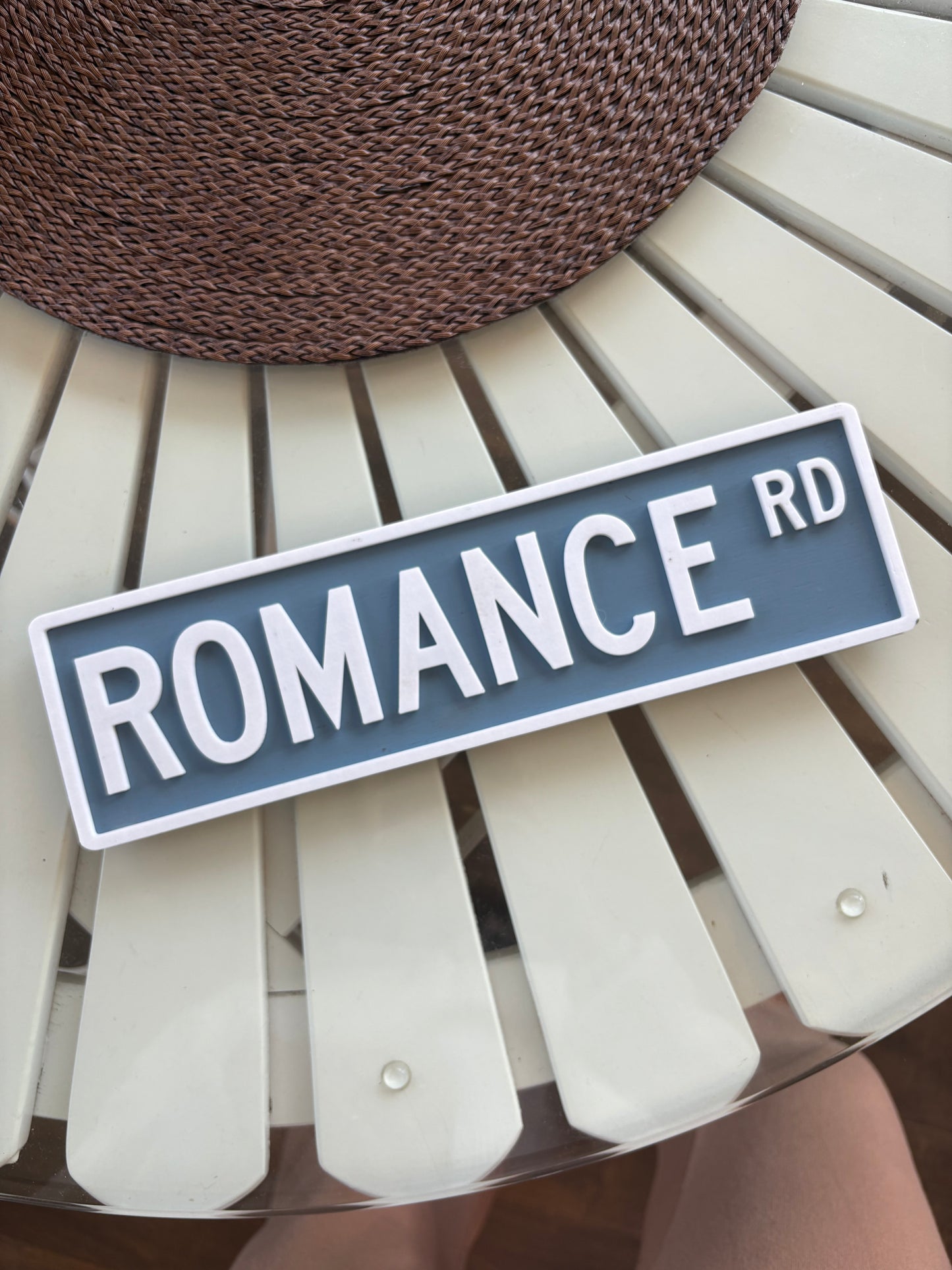 Romance Street Sign