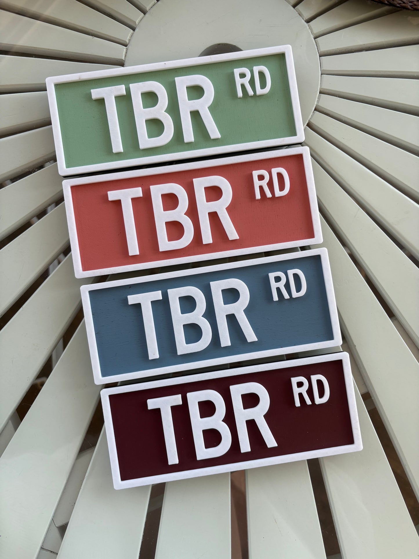 TBR Street Sign