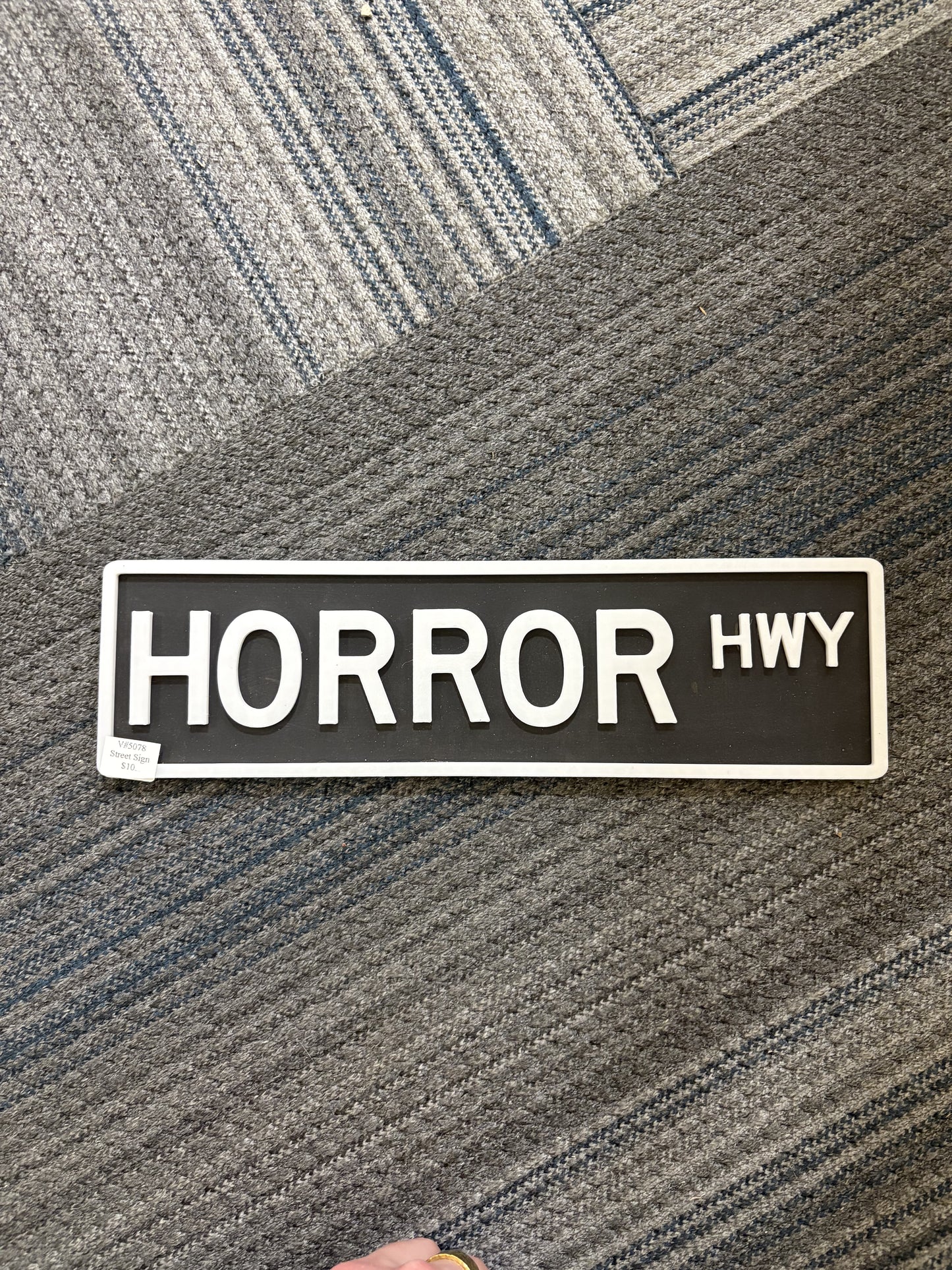 Horror Street Sign