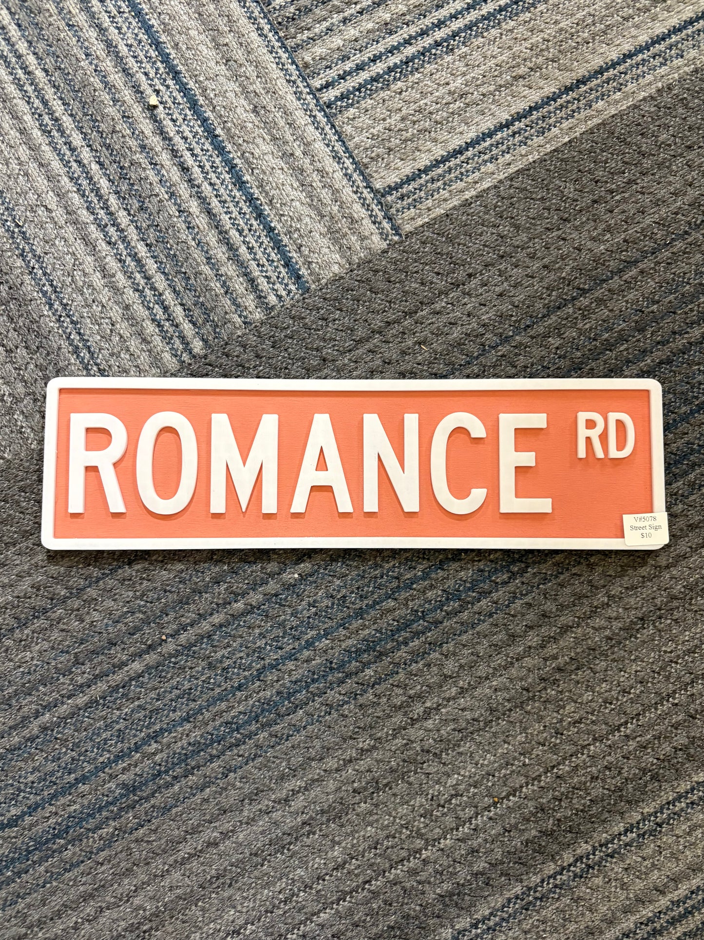 Romance Street Sign