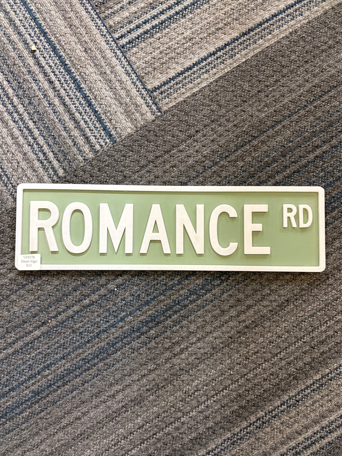 Romance Street Sign