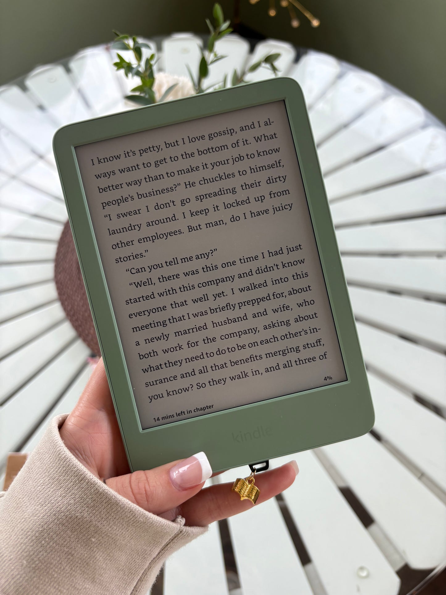 Book Kindle Charm
