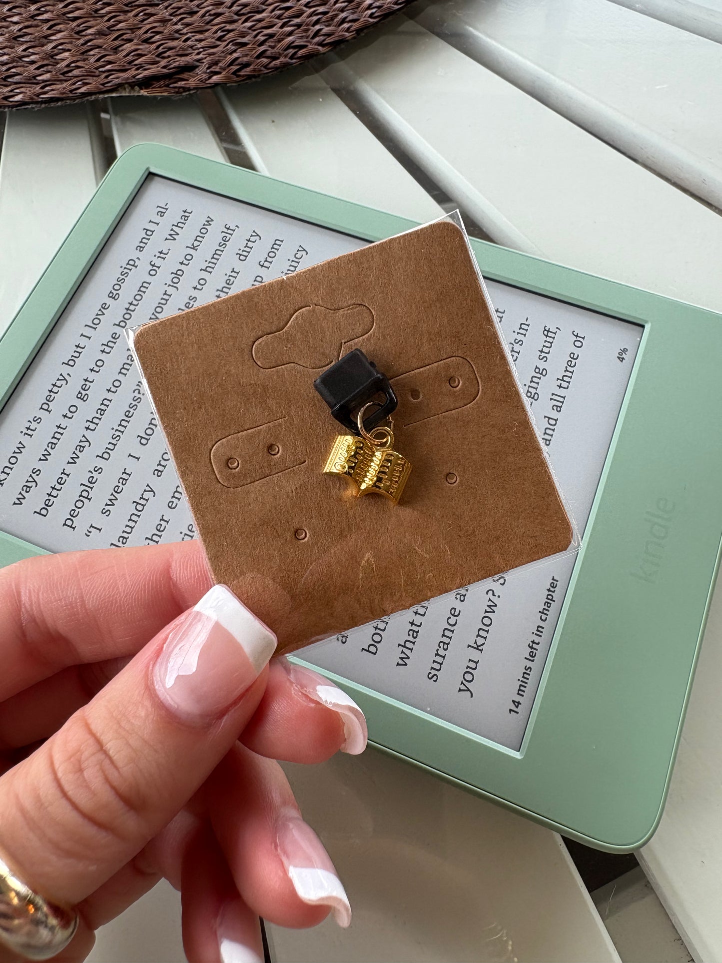 Book Kindle Charm