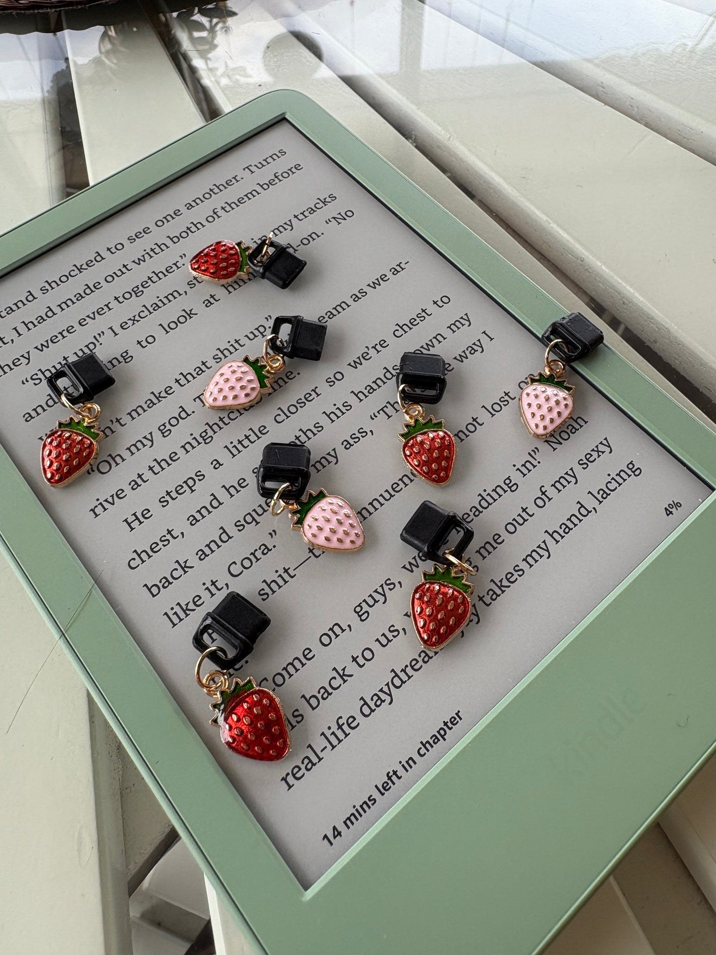 Strawberry Kindle Charm