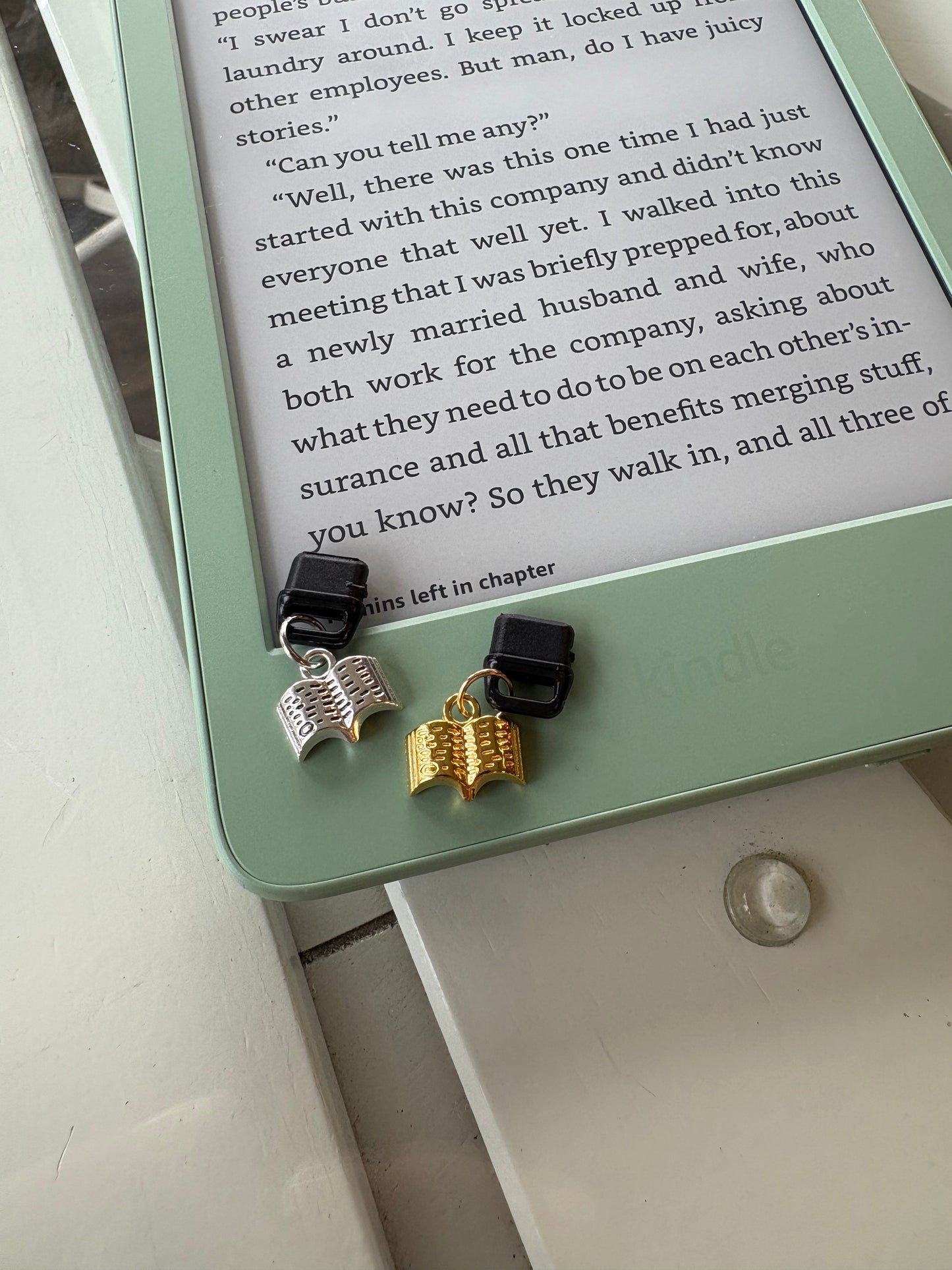 Book Kindle Charm