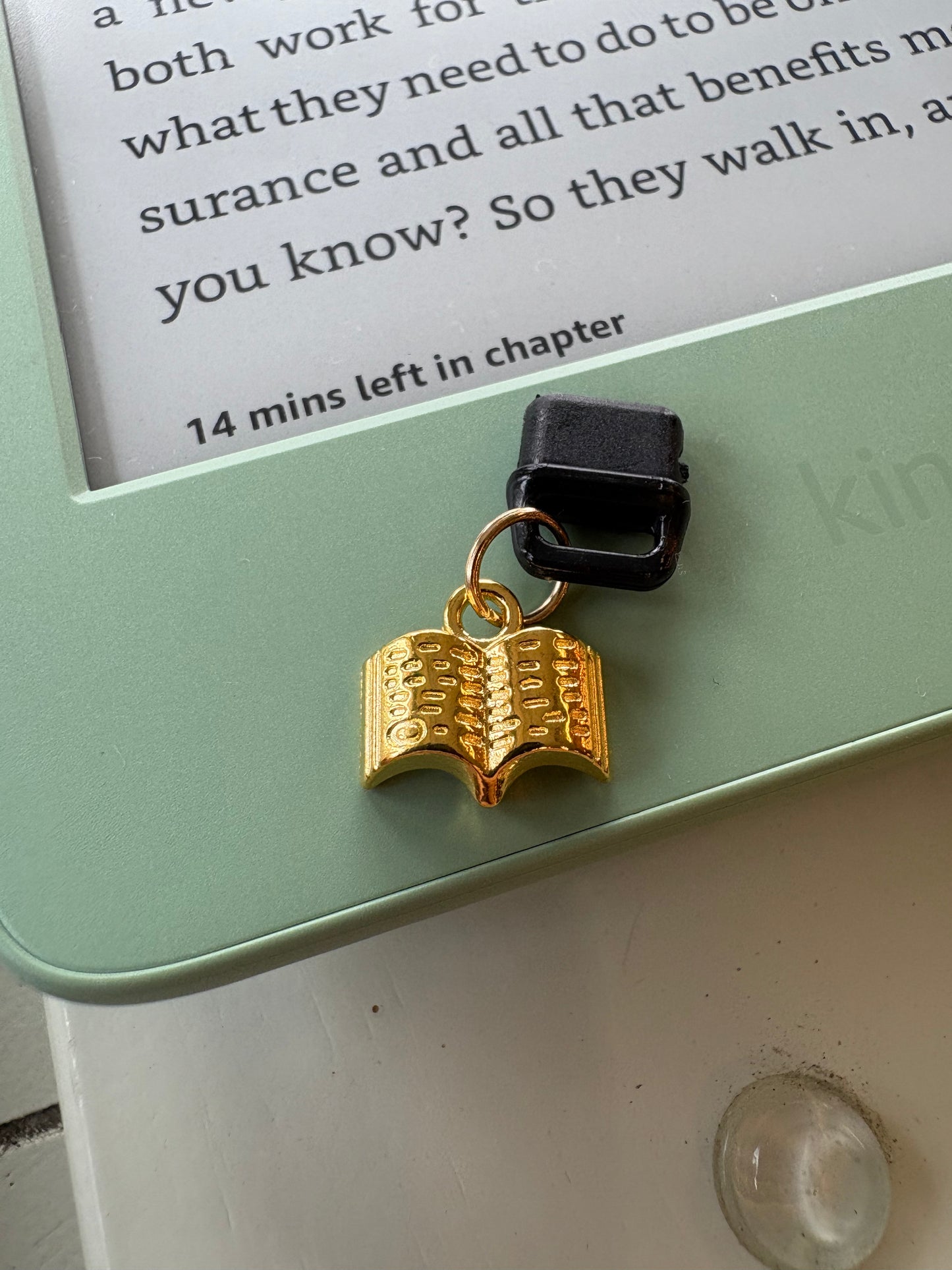 Book Kindle Charm