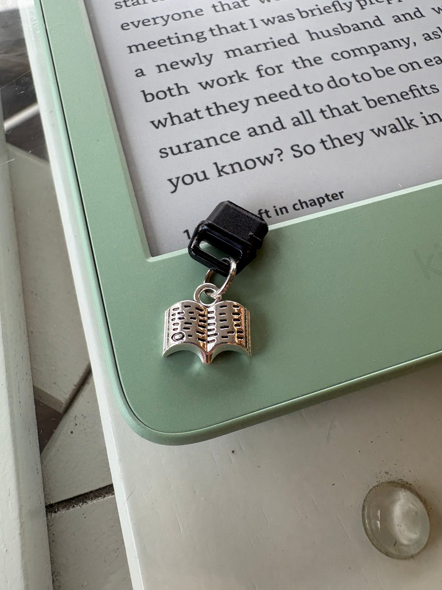 Book Kindle Charm