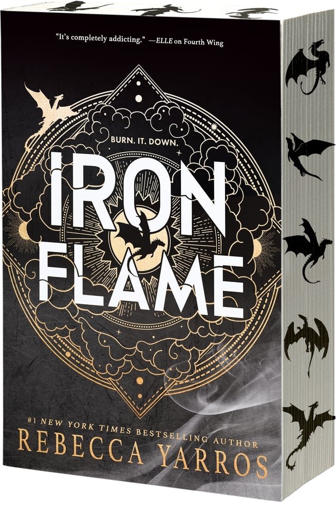 Iron Flame by Rebecca Yarros - Sprayed Edges