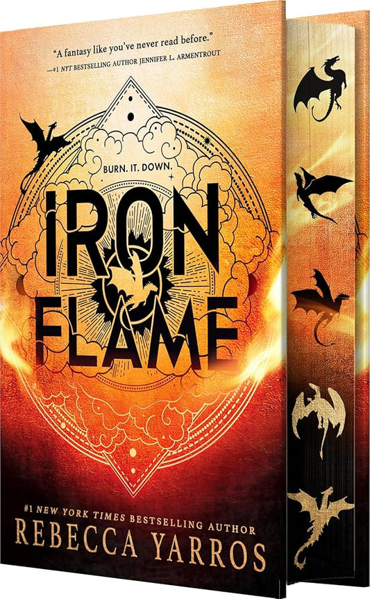 Iron Flame by Rebecca Yarros - Wing and Claw Edition Hardcover