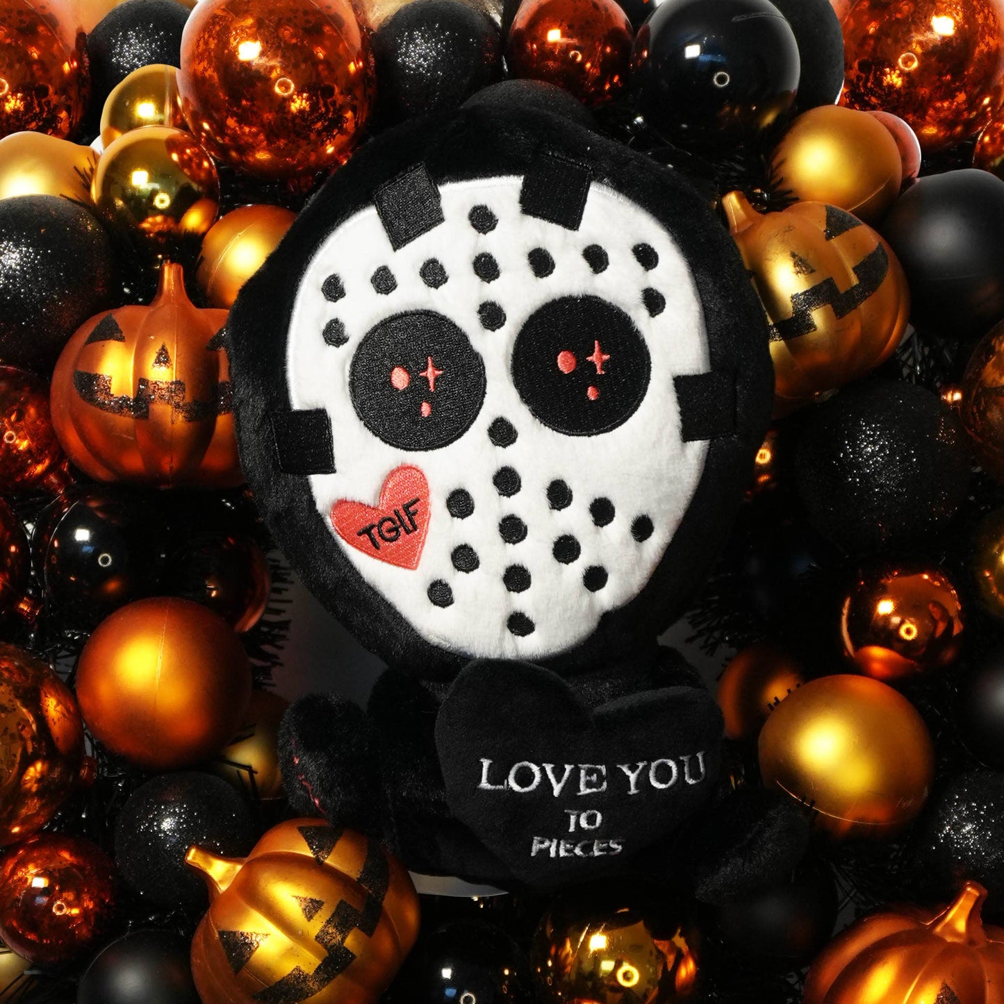 "Love You to Pieces" Hockey Killer Plush