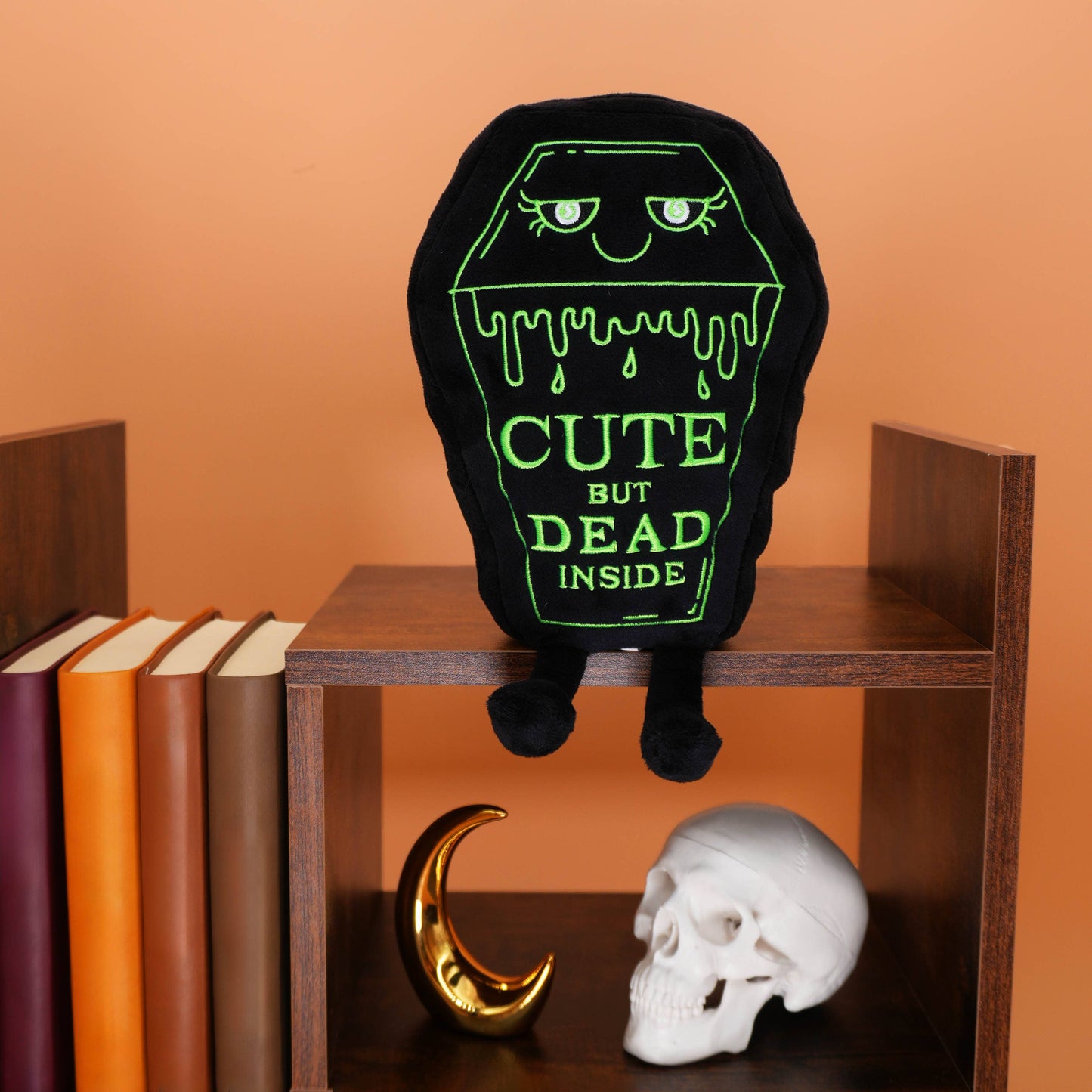"Cute But Dead Inside' Coffin Plush