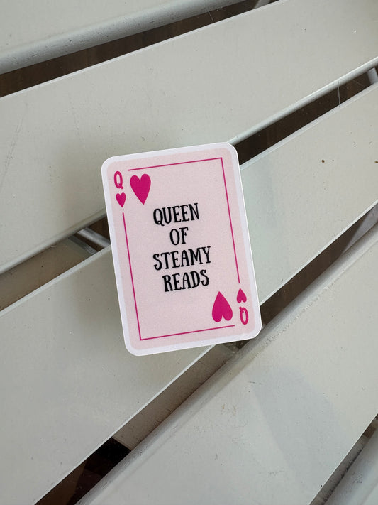 Queen of Steamy Reads Sticker