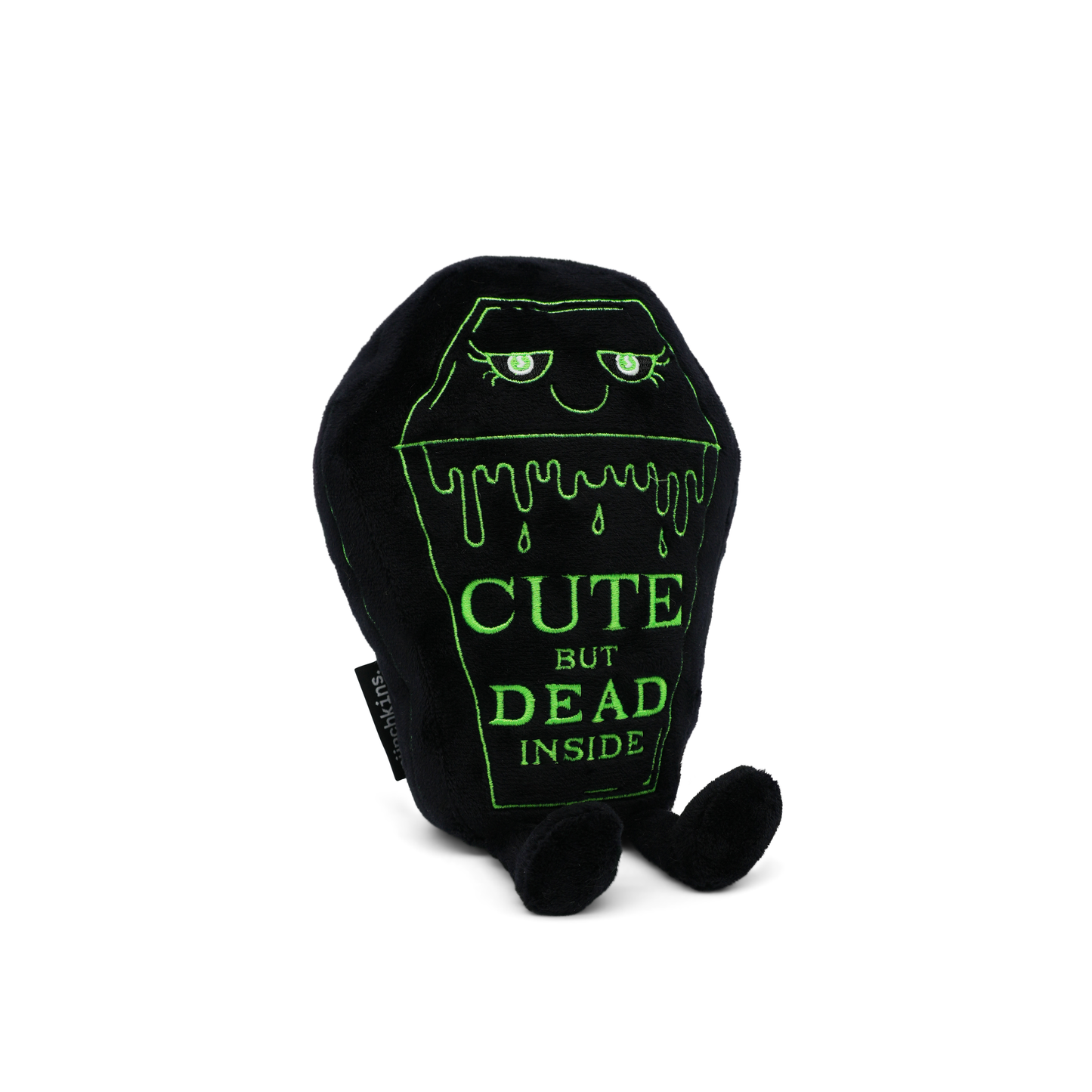 "Cute But Dead Inside' Coffin Plush