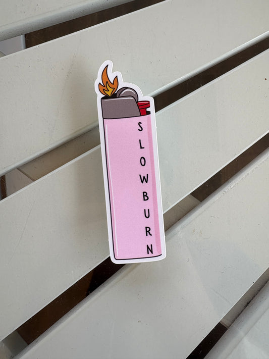 Slow Burn Sticker