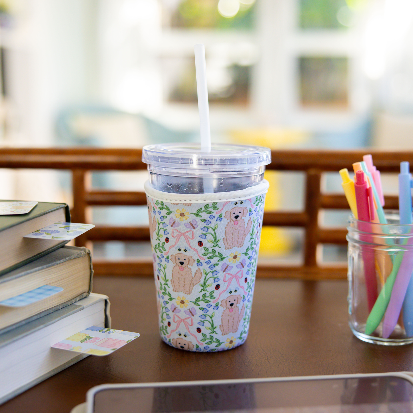 Golden Retrievers | Reusable Coffee Sleeve