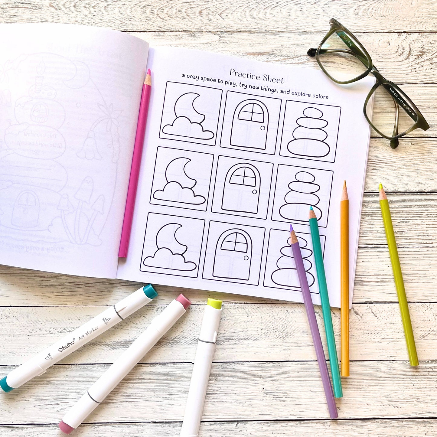 Charming Escape Coloring Book