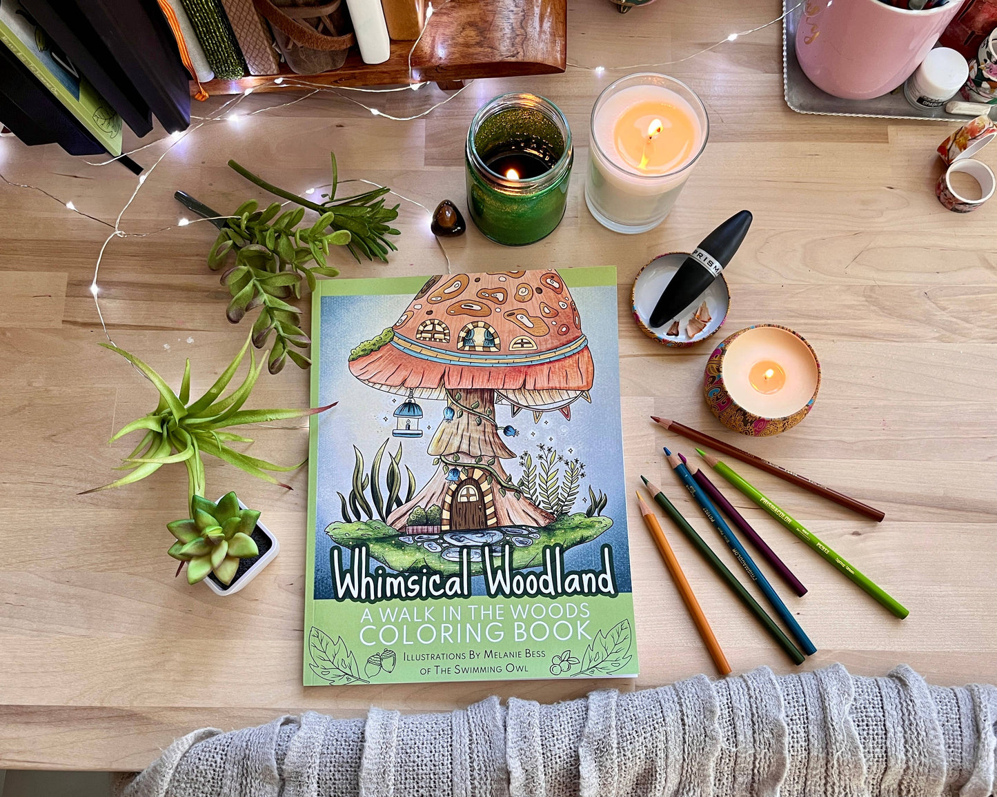 Whimsical Woodland Coloring Book