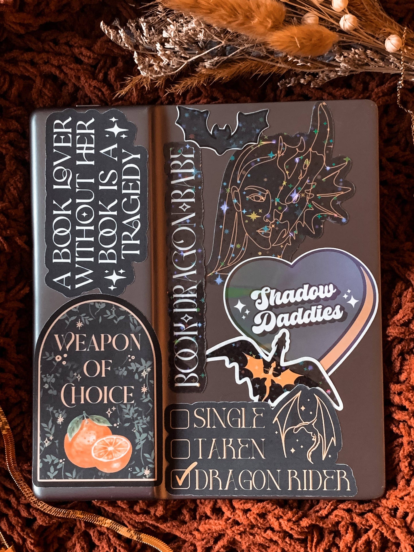 Fantasy Kindle Lover Tragedy Sticker