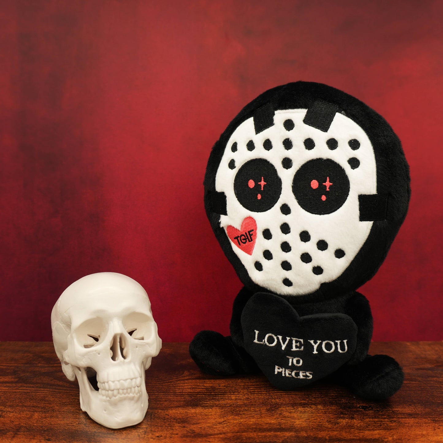 "Love You to Pieces" Hockey Killer Plush