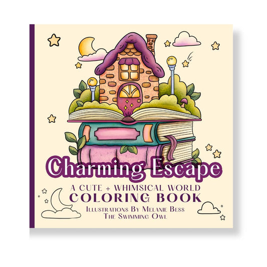 Charming Escape Coloring Book