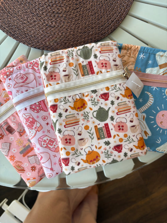 Small Padded Book Sleeve (great for a traditional kindle)
