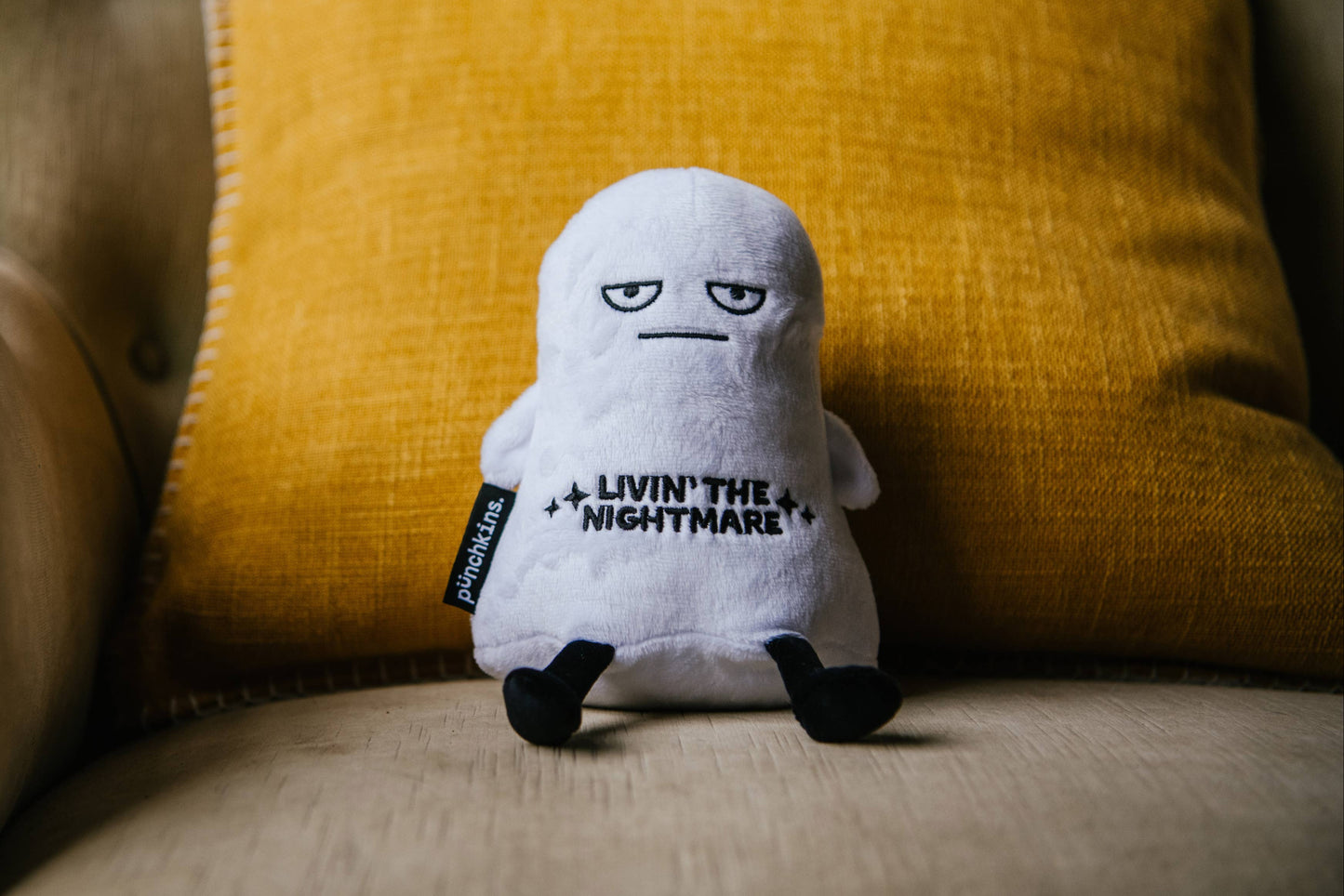 "Livin The Nightmare" Ghost Plush