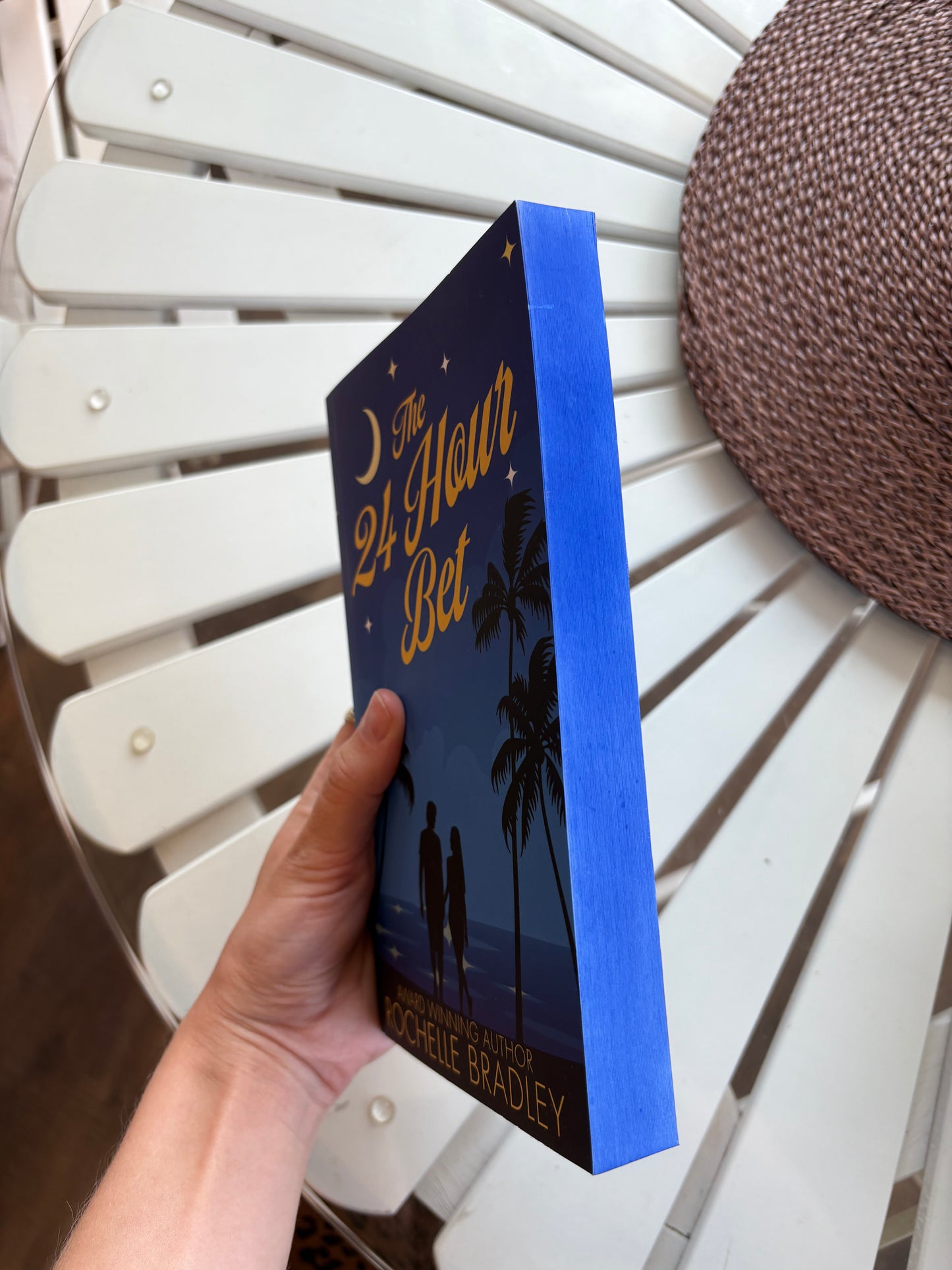 The 24 Hour Bet by Rochelle Bradley - Sprayed Edges