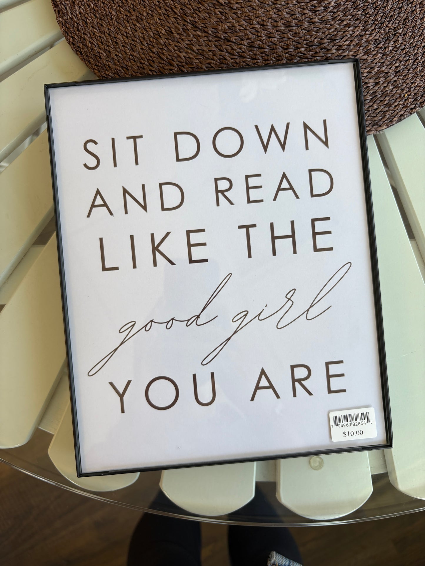 8" x 10" Framed Print