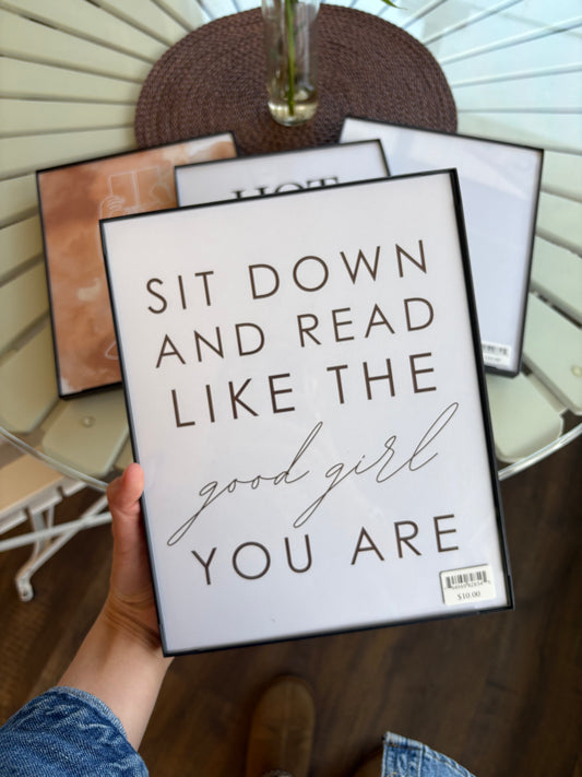 8" x 10" Framed Print