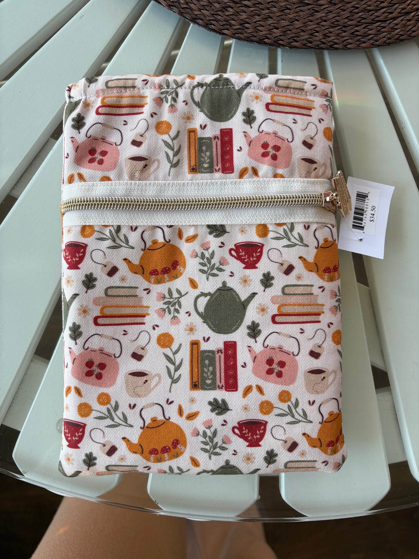 Small Padded Book Sleeve (great for a traditional kindle)