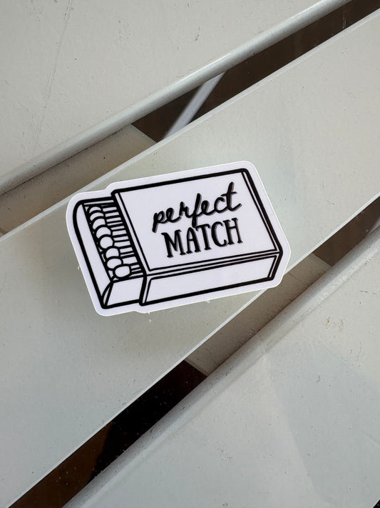 Perfect Match Sticker
