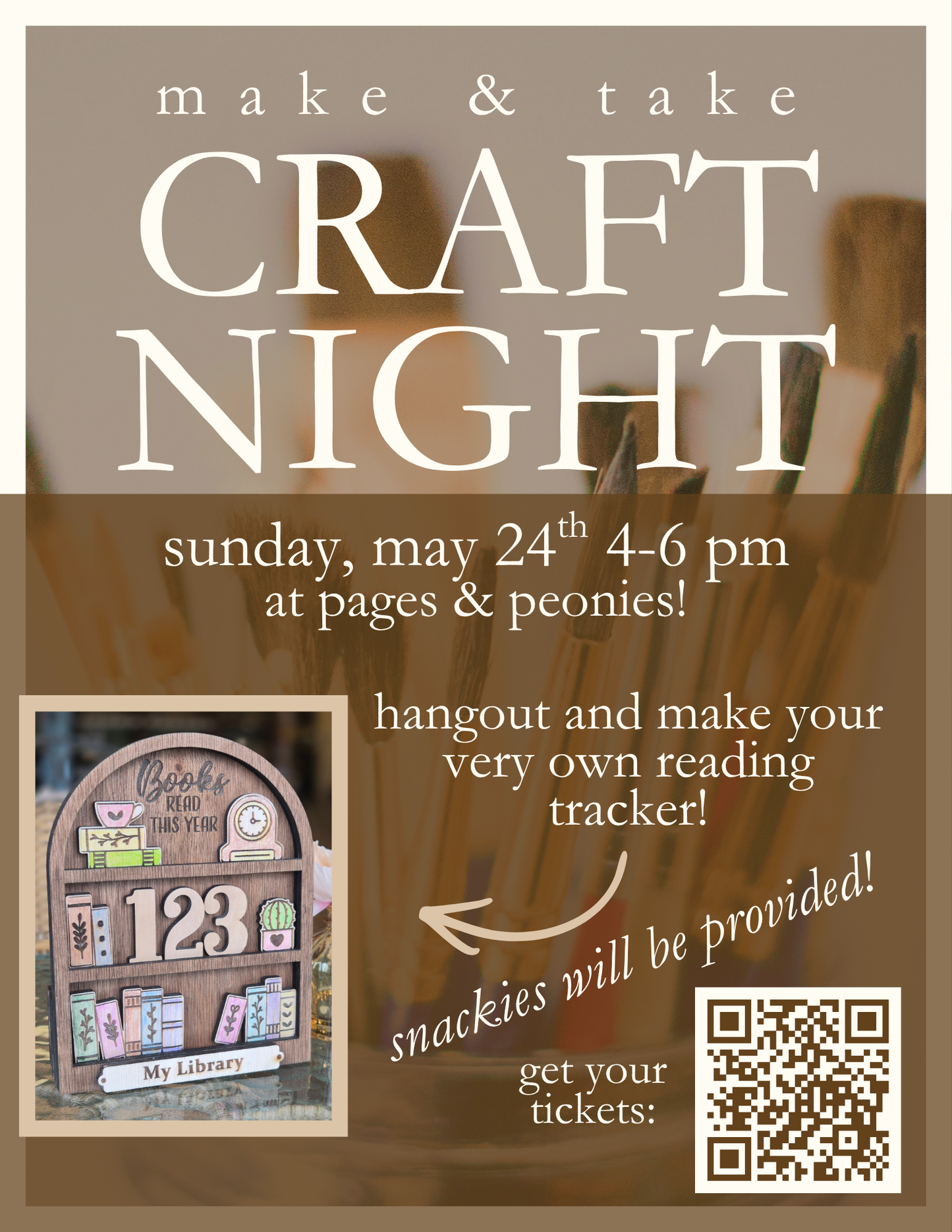 Make & Take Craft Night Ticket