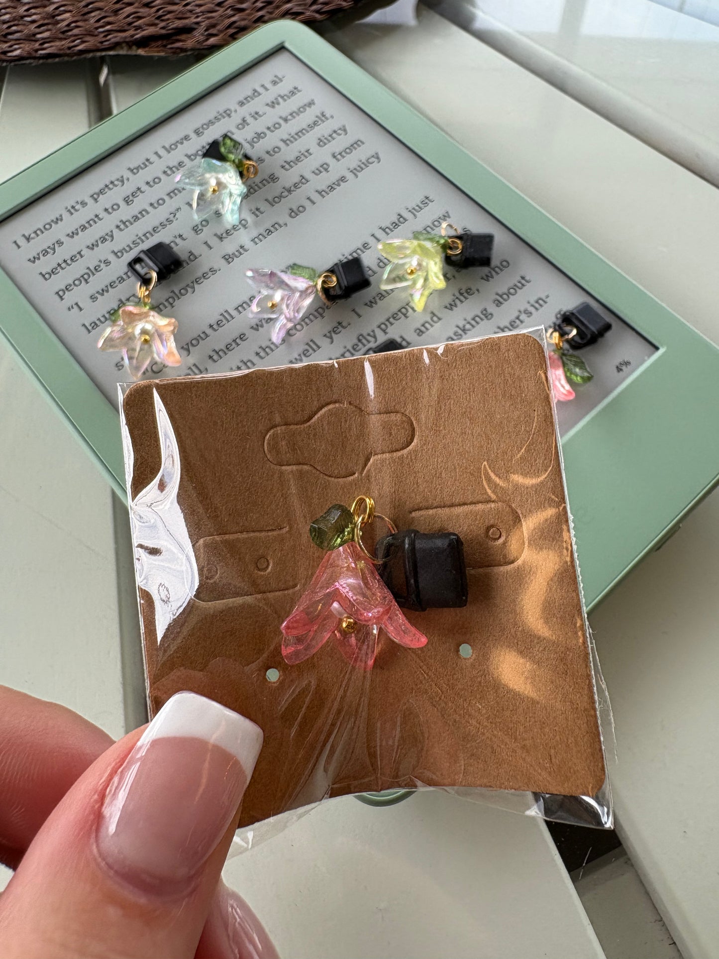 Flower Kindle Charm