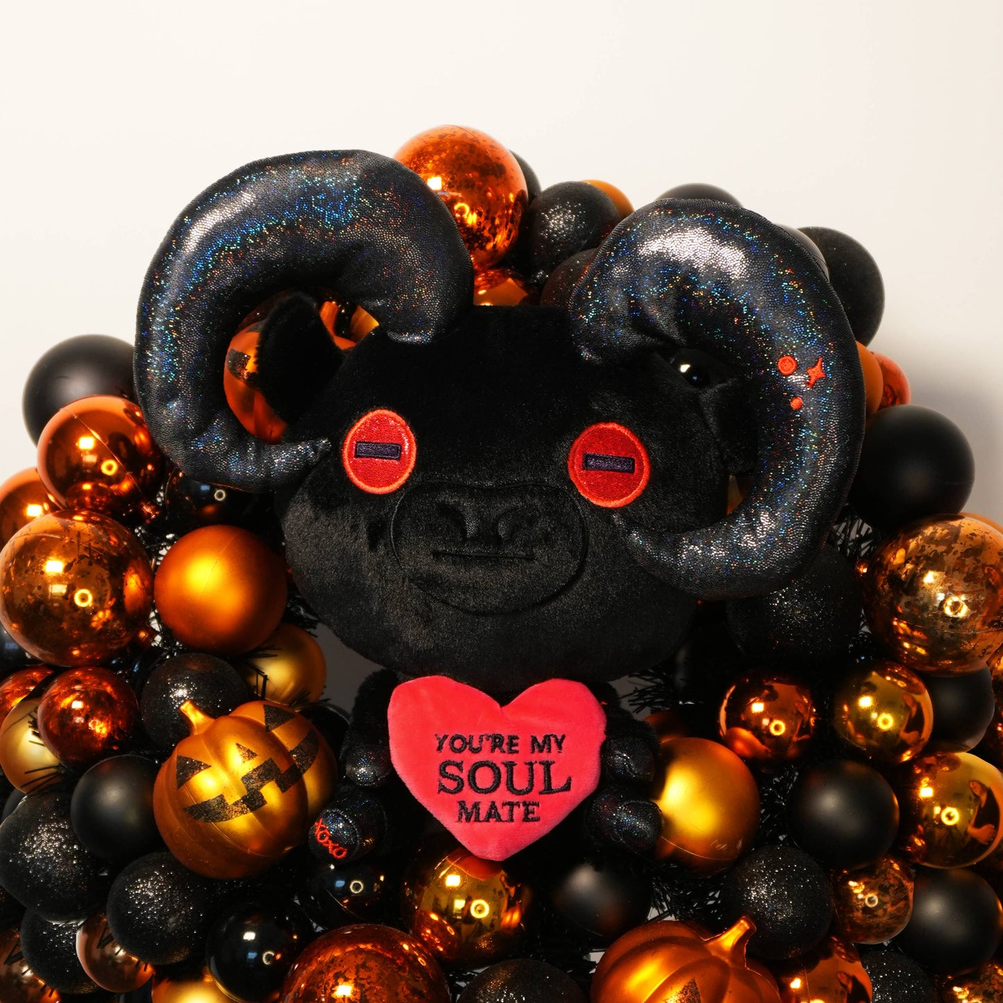 "You’re My Soulmate" Devil Goat Plush