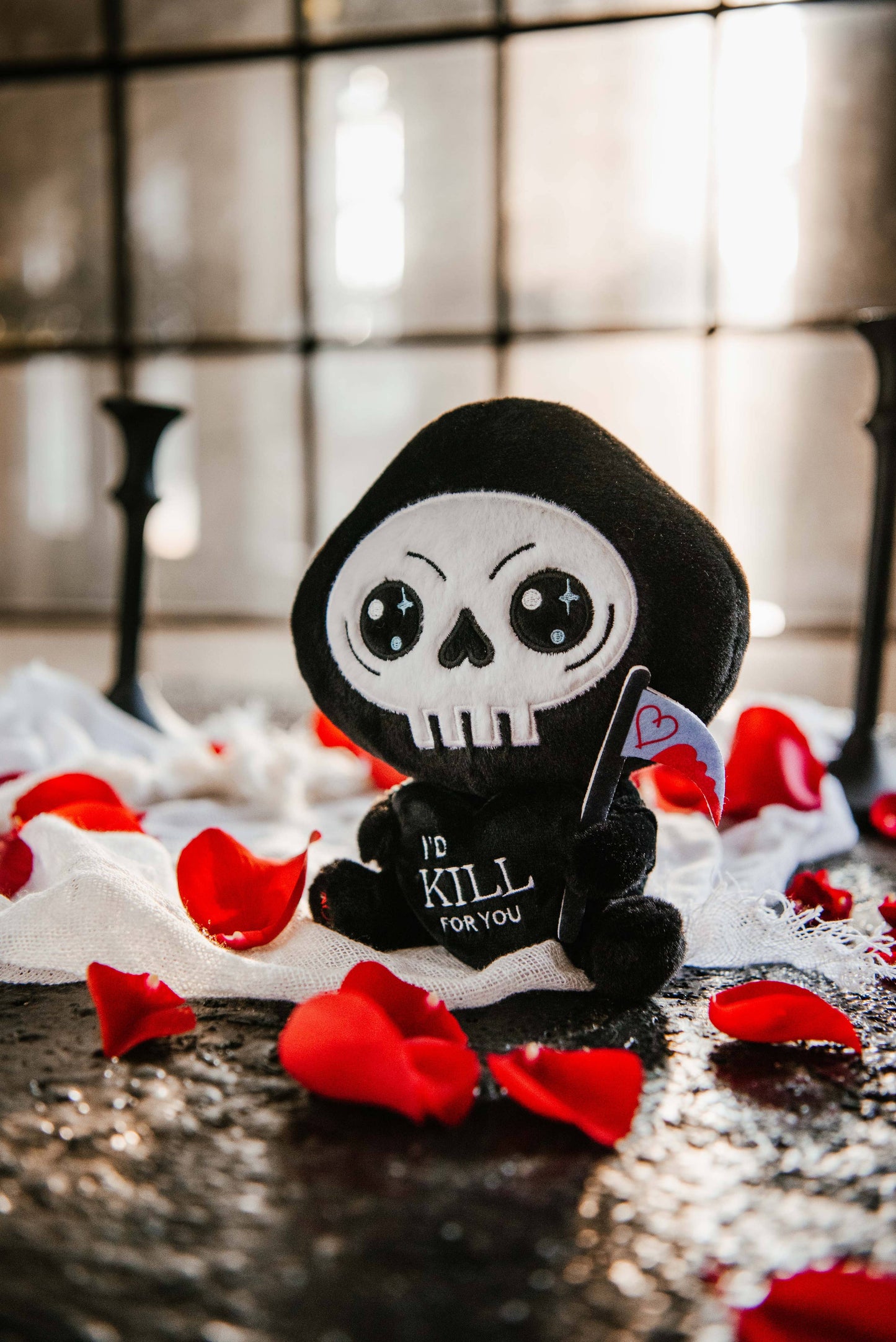 "I'd Kill For You" Grim Reaper Plush