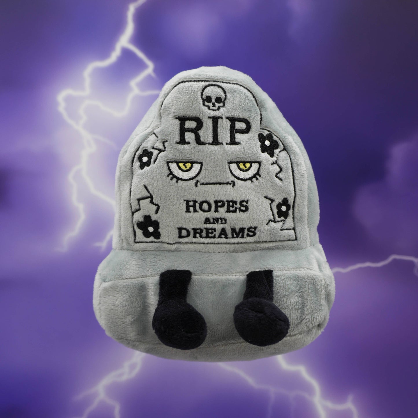 "RIP Hopes and Dreams" Headstone Plush