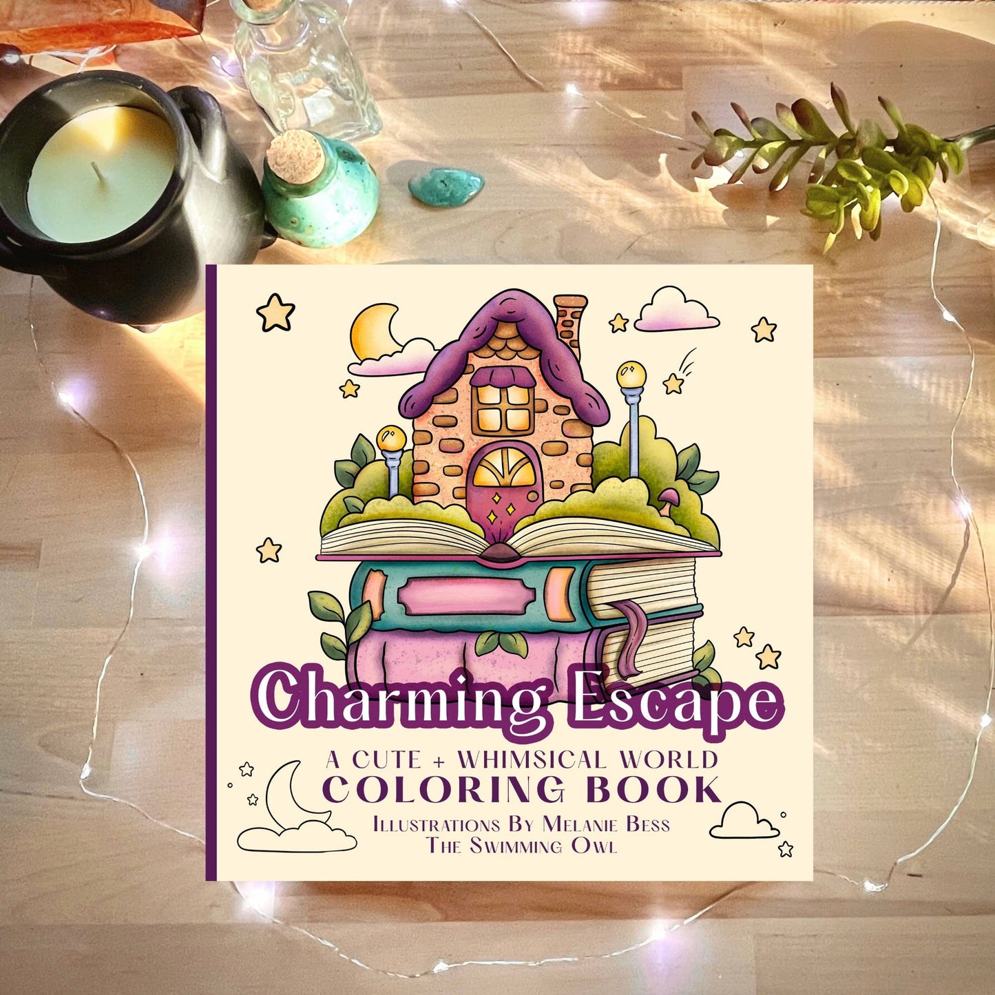 Charming Escape Coloring Book