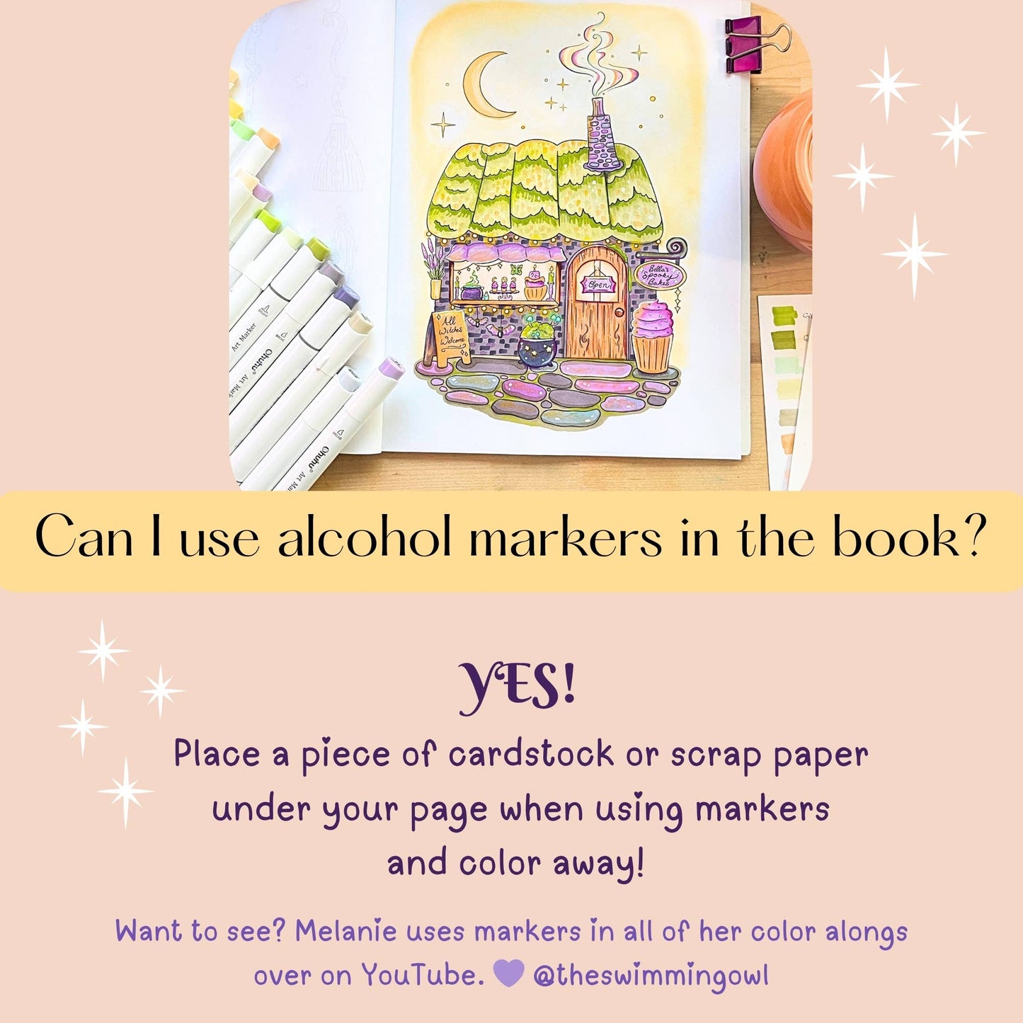 Whimsical Witches Coloring Book
