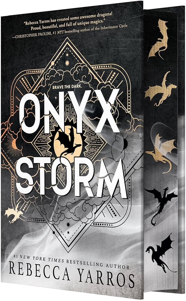 Onyx Storm by Rebecca Yarros - Special Edition Wing and Claw Collection Hardcover