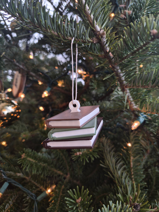 Book Stack Ornament