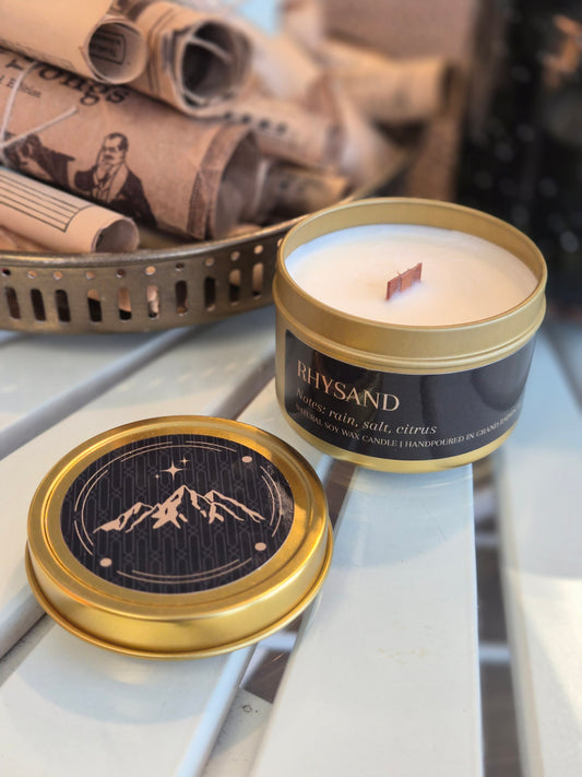 Rhysand Inspired Soy Wax Candle - ACOTAR Inspired Candles