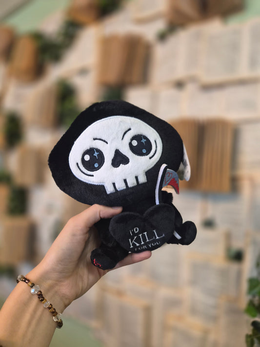 "I'd Kill For You" Grim Reaper Plush