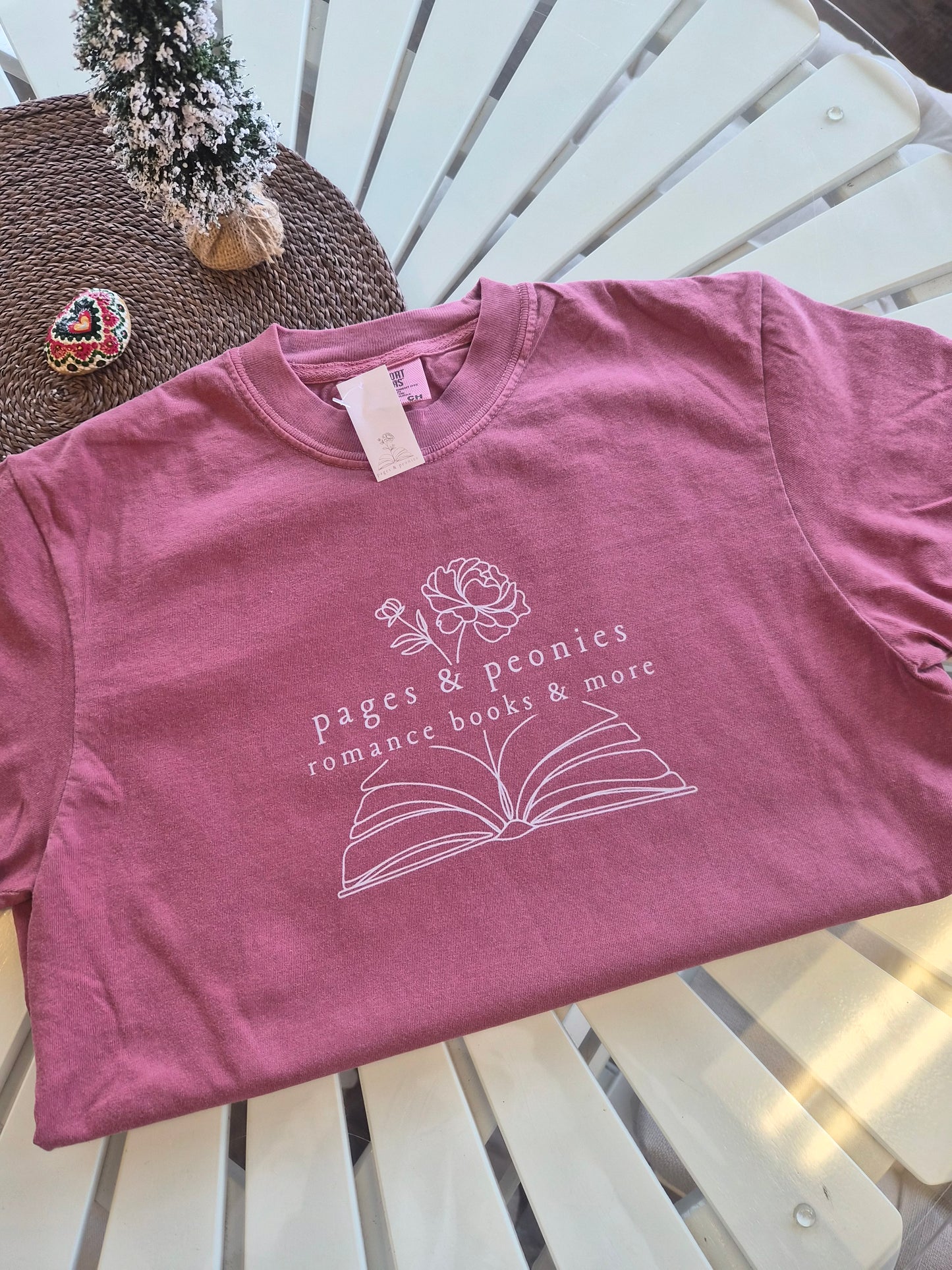 Pages & Peonies Shirt