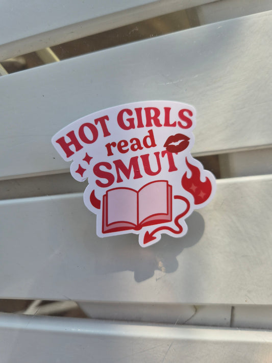 Hot Girls Read Smut Sticker