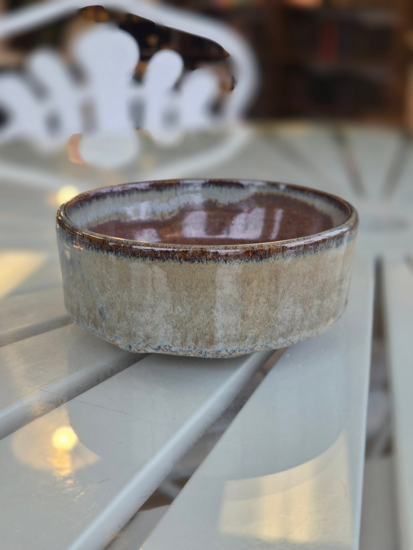 Handcrafted Earthy Green Small Bowl